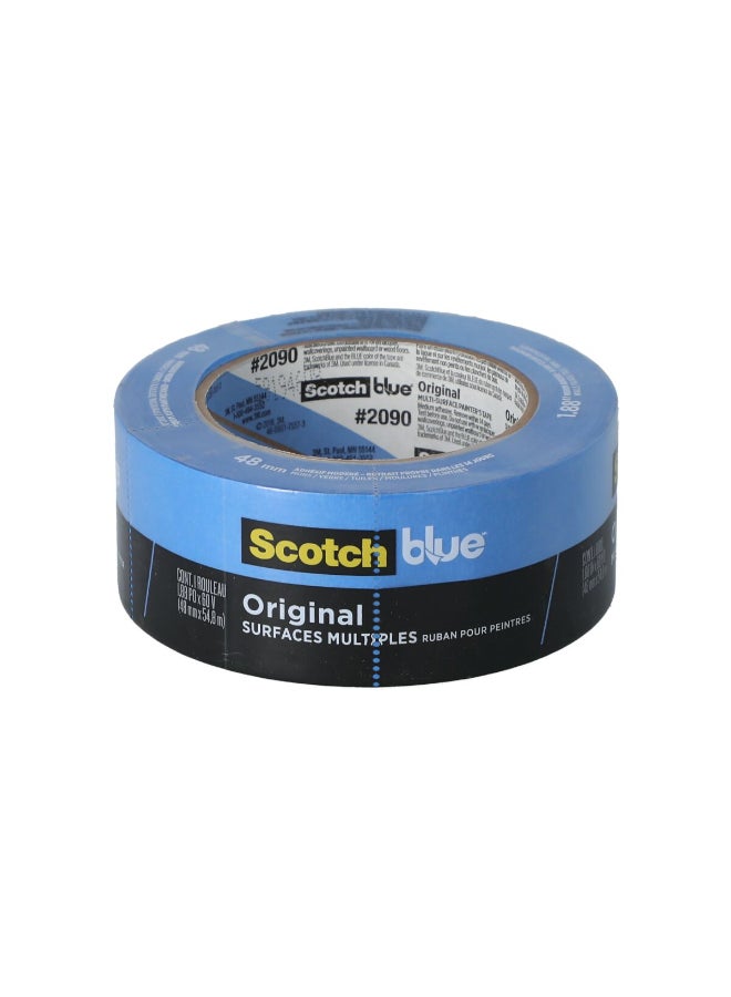 Scotch  Super Adhesion Heavy Duty Durable Masking Tape Blue 0.05 x 60 yd 2090-2 / 2090-48A  - Image 2