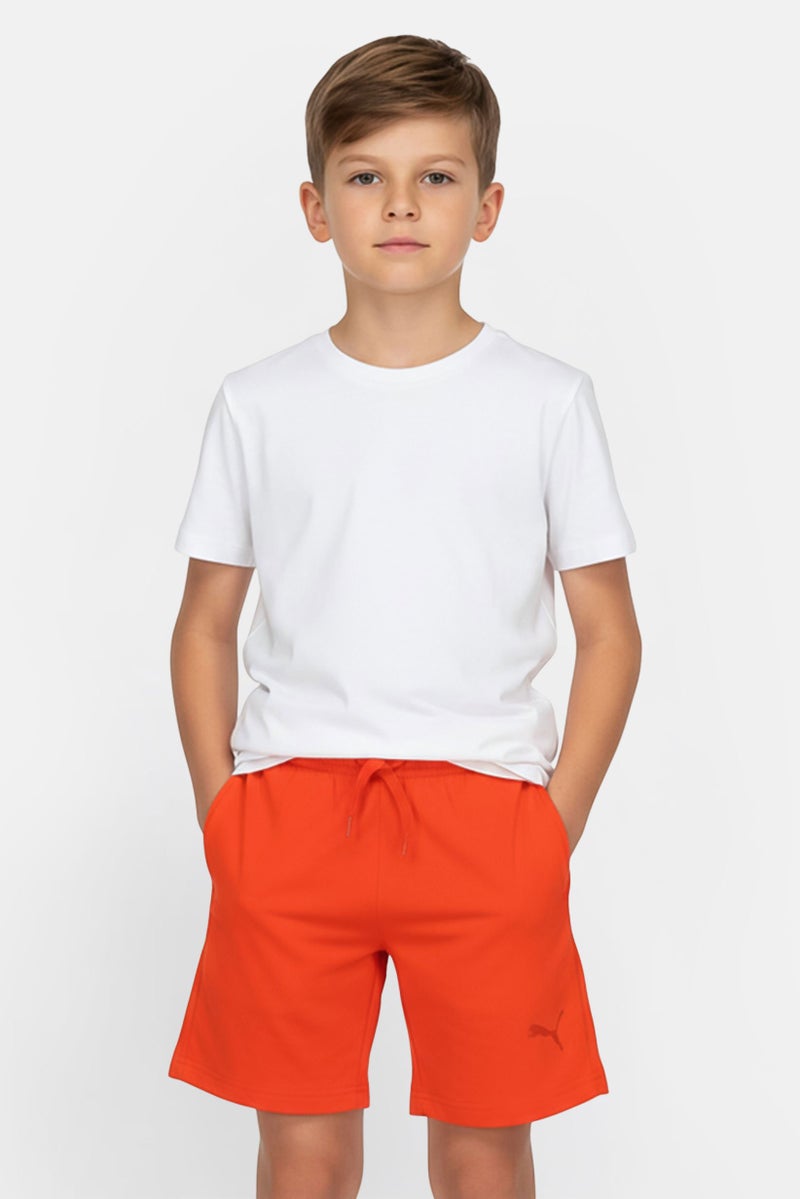 PUMA Kids Boy Regular Fit 2 Pieces Brand Logo Everyday Shorts, Multicolor - Image 1