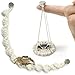 Julang 2 Pack Jumping Spider Rope Bridge Swings Natural Cotton Rope Handmade Magnetic Mounting Jumping Spider Accessories for Medium Jumping Spider Enclosure - Image 3
