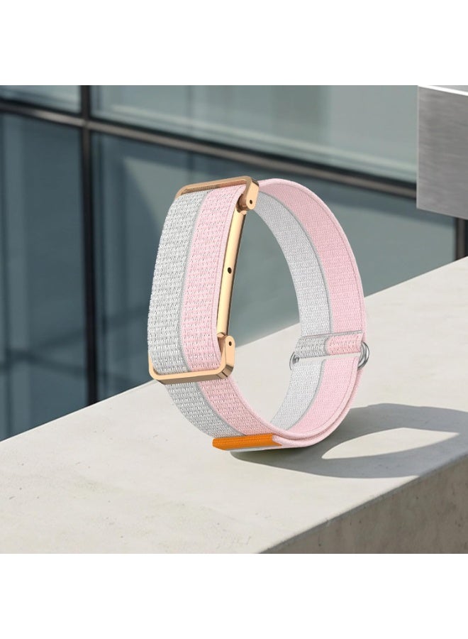 Adjustable Breathable Nylon Sport Watch Strap for Google Fitbit Air, Replacement WristBand with Quick Release Metal Frame Tracker Gym Workout Outdoor Sports Daily Wear - Image 4