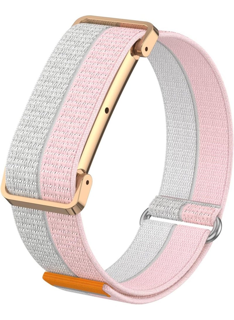 Adjustable Breathable Nylon Sport Watch Strap for Google Fitbit Air, Replacement WristBand with Quick Release Metal Frame Tracker Gym Workout Outdoor Sports Daily Wear - Image 3