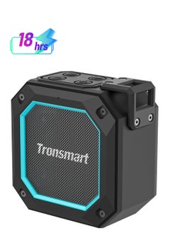 Tronsmart Tronsmart Groove 2 Portable Bluetooth Speaker with Deep Bass, IPX7 Waterproof Speaker with RGB Light, Bluetooth 5.3, 18H Playtime, AUX, TF Card for Shower, Outdoor, Travel  - Image 1