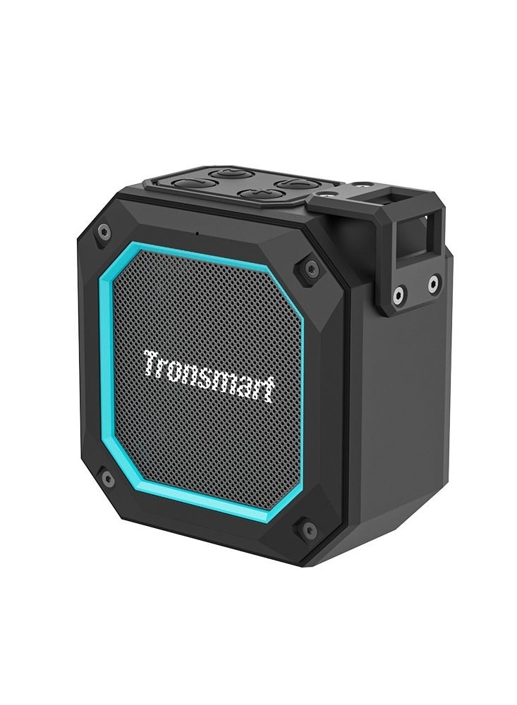 Tronsmart Groove 2 Portable Bluetooth Speaker with Deep Bass, IPX7 Waterproof Speaker with RGB Light, Bluetooth 5.3, 18H Playtime, AUX, TF Card for Shower, Outdoor, Travel - Image 2