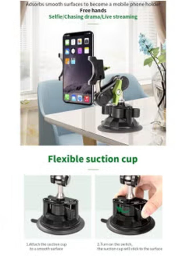 ELTRAZONE 360° Rotating Universal Ball Head Car Phone Mount - Image 3