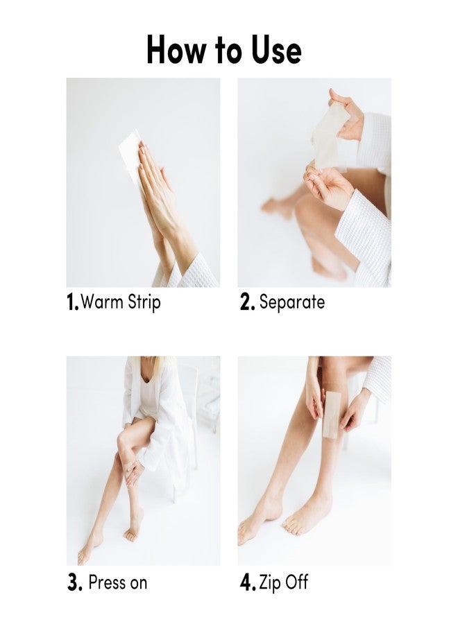 Parissa Legs & Body Wax Strips Kit Value Pack for Body Hair Removal | Ready-to-Use Large Wax Strips for At-Home Hair Removal | Includes Post-Wax Ultra Soothe Oil | 48 Strips (24 x 2) - Image 5