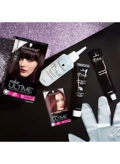 Schwarzkopf Color Ultime Permanent Hair Color Cream, 1.3 Black Cherry  - Image 4