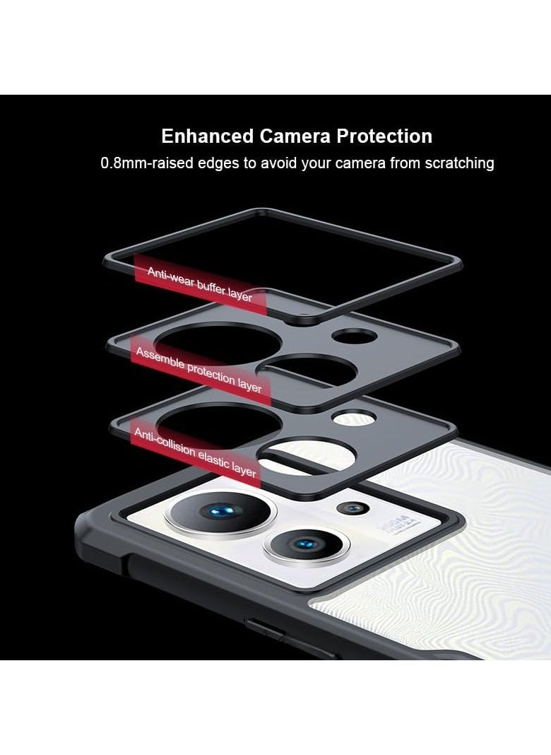 General Cover Cases for Tecno Camon 20 Pro 5G Phone Case(6.67 inches),Black Soft TPU Protection Cover Case  - Image 3