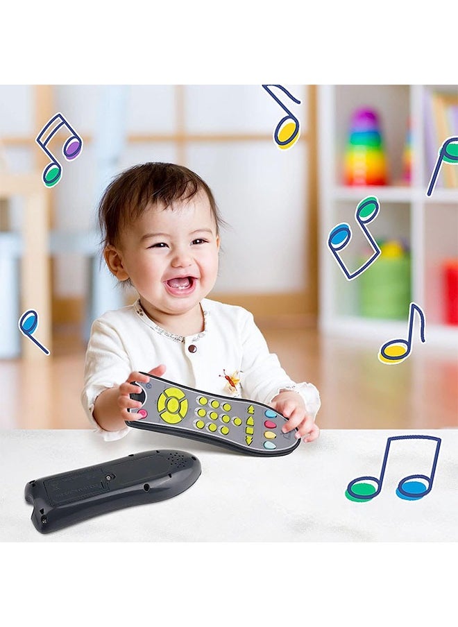 Ant - TV Remote Control Toy Early Education Toy, Light and Sound Game for 6 Months Kids, Toddlers Preschool Education Toy Game, Three Language Modes English, French and Spanish - Image 1