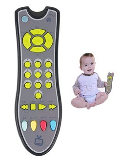 Ant TV Remote Control Toy Early Education Toy, Light and Sound Game for 6 Months Kids, Toddlers Preschool Education Toy Game, Three Language Modes English, French and Spanish  - Image 1
