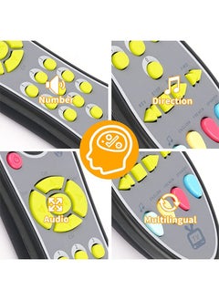 Ant TV Remote Control Toy Early Education Toy, Light and Sound Game for 6 Months Kids, Toddlers Preschool Education Toy Game, Three Language Modes English, French and Spanish  - Image 4