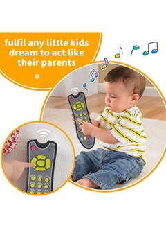Ant TV Remote Control Toy Early Education Toy, Light and Sound Game for 6 Months Kids, Toddlers Preschool Education Toy Game, Three Language Modes English, French and Spanish  - Image 5