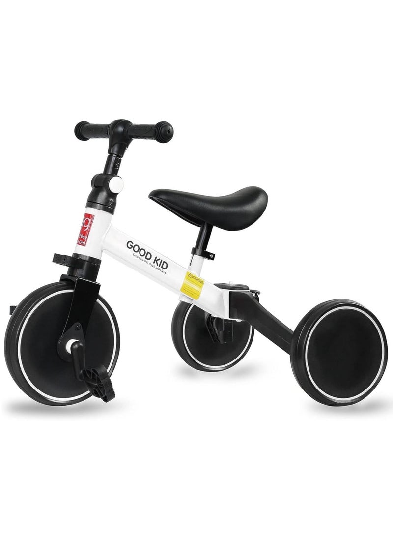 Good Boy - 4-in-1 Kids Balance Bike & Tricycle for Toddlers (1-4 Years) – Adjustable Seat, Indoor & Outdoor Ride-On Toy – Perfect First Birthday Gift for Boys & Girls - Image 1