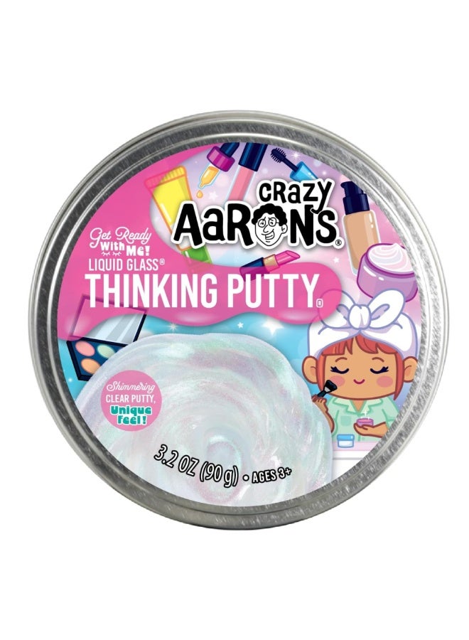 Crazy Aaron's Get Ready with Me Thinking Putty, 4" Tin with 90g of Non-Toxic Sensory Play Putty which Never Dries Out, Soft Textured Creative Fidget Toy for Boys and Girls Ages 3Y+ - Image 3