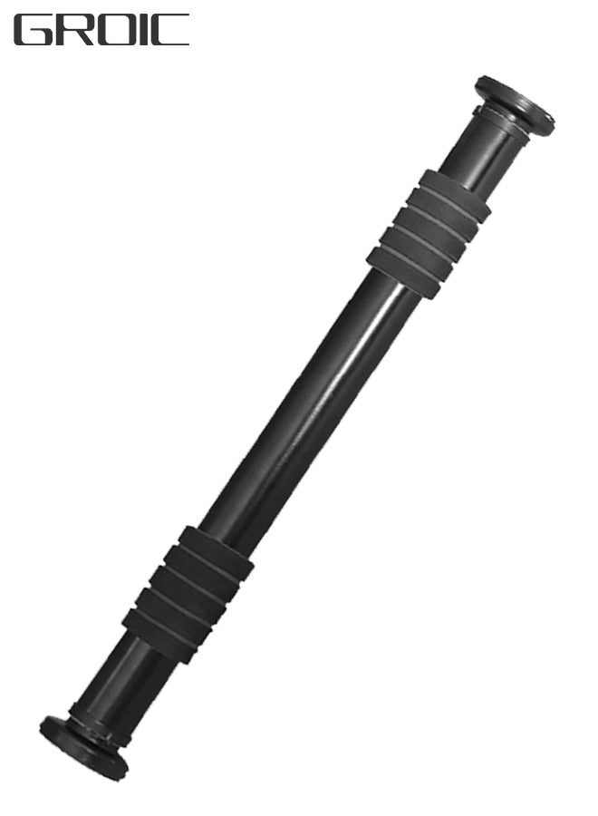 GROIC Tough Ape Doorway Pull Up Bar - Home Gym and Indoor Fitness Equipment - Foam Grip Pads, Heavy Duty Steel - Upper Body Strength Exercise Pullups Chin ups - 25-39 Inch Doorway Size, 350lbs Max Weight - Image 1