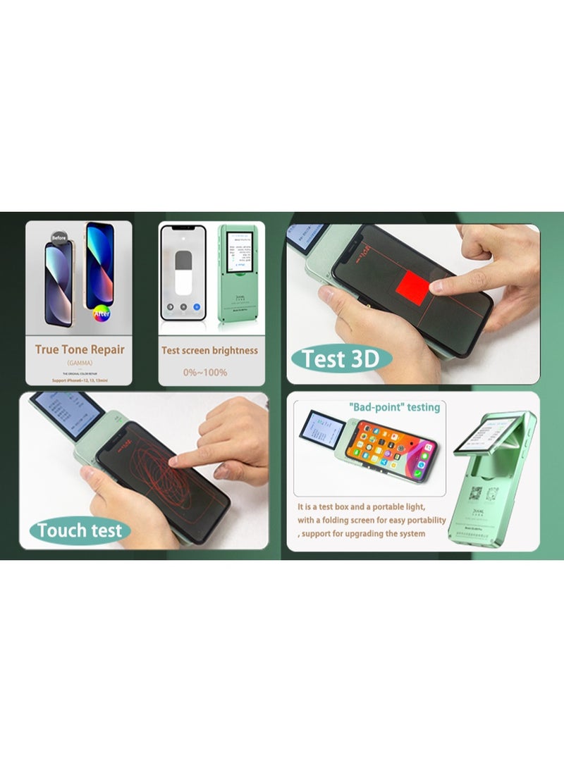 Generic - 19 in 1 LCD tester, screen tester for iPhone 13~6G, repair tool kit, test display, - Image 1