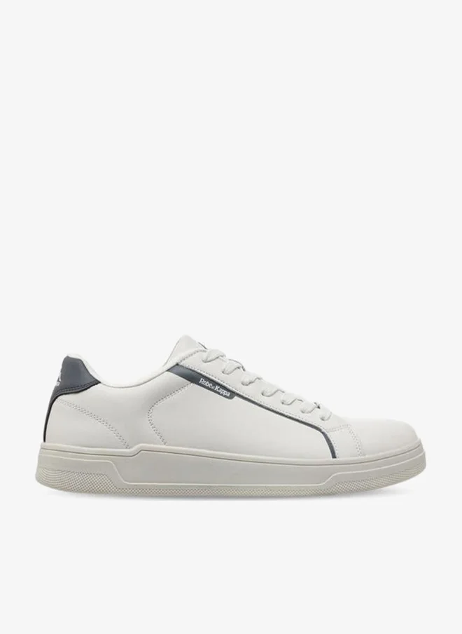 كابا Men Lace-Up Leather Ankle Sneakers