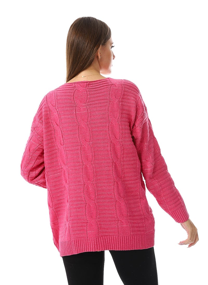 سيزار كارديجان صوف حريمي مفتوح - Image 2