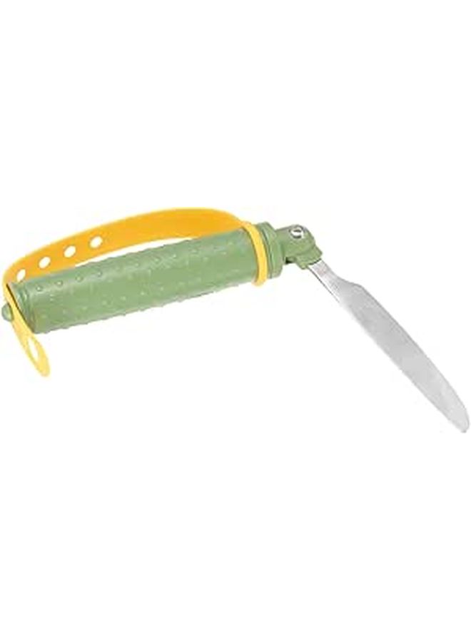 Elderly Disabled Feeding Utensil High Grade Stainless Steel Adaptive Spoon Grips For Easy Self Serving - Image 1