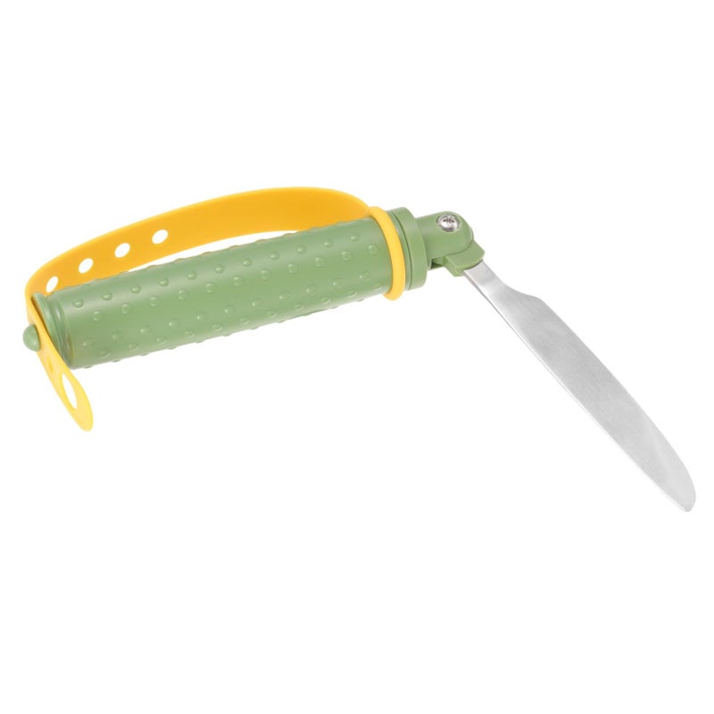 Elderly Disabled Feeding Utensil High Grade Stainless Steel Adaptive Spoon Grips For Easy Self Serving - Image 2