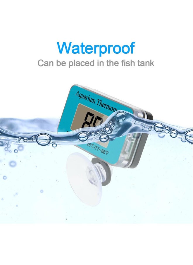 Neostyle Aquarium Thermometer, LED Accurate Temperature Sensor, Touch and Sleep Mode (Blue)  - Image 5