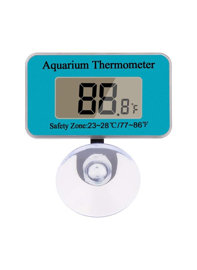 Neostyle Aquarium Thermometer, LED Accurate Temperature Sensor, Touch and Sleep Mode (Blue)  - Image 1