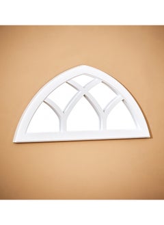 Home Box Vienna Half Window Pane Wall Mirror 31 x 3 x 61cm  - Image 1