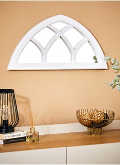 Home Box Vienna Half Window Pane Wall Mirror 31 x 3 x 61cm  - Image 4