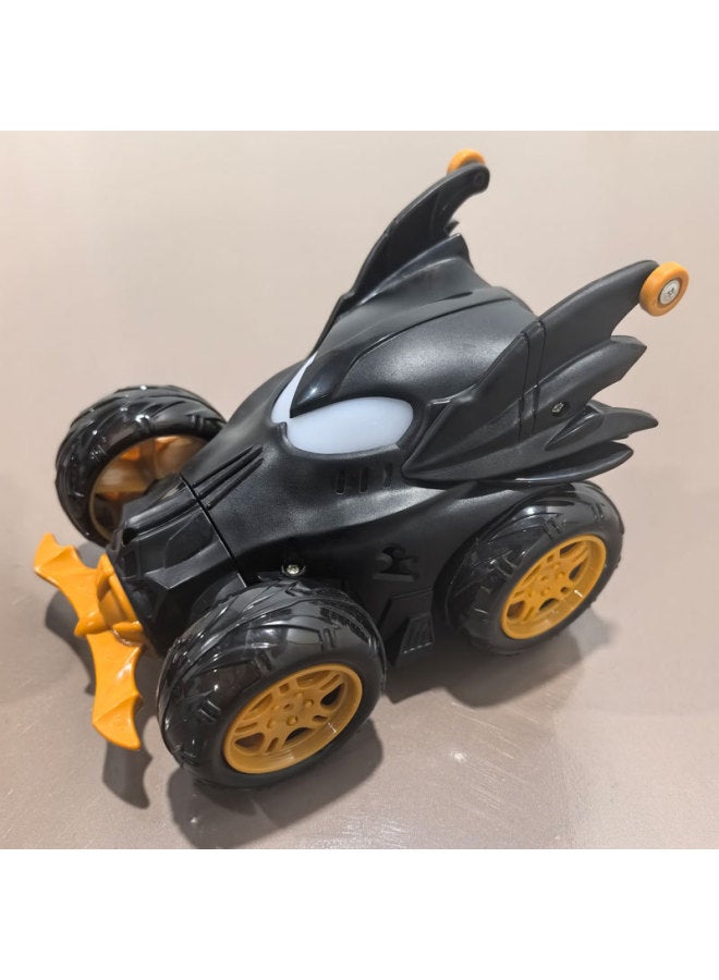 2.4G Batman Remote Control Dump Truck Venom 360 Degree Stunt Rollover Children's Toy F1 Off-road Vehicle-Color:2.4g Spider-man Double-sided Remote Control Car Pink  - Image 5