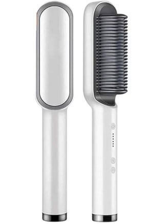 Multifunctional Electric Straightener Brush Heat Comb Straightener - view 2