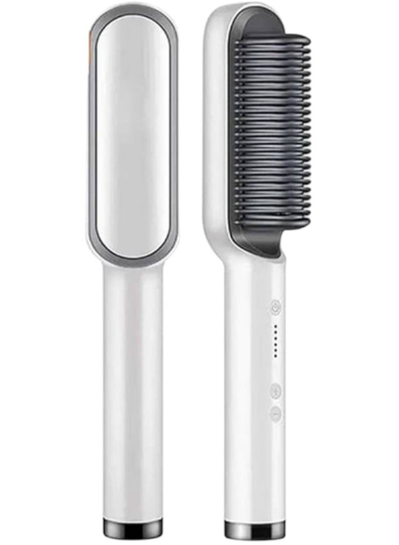 سكين فرشاة فرد الشعر الكهربائية متعددة الوظائف، مشط الحرارة - Image 2