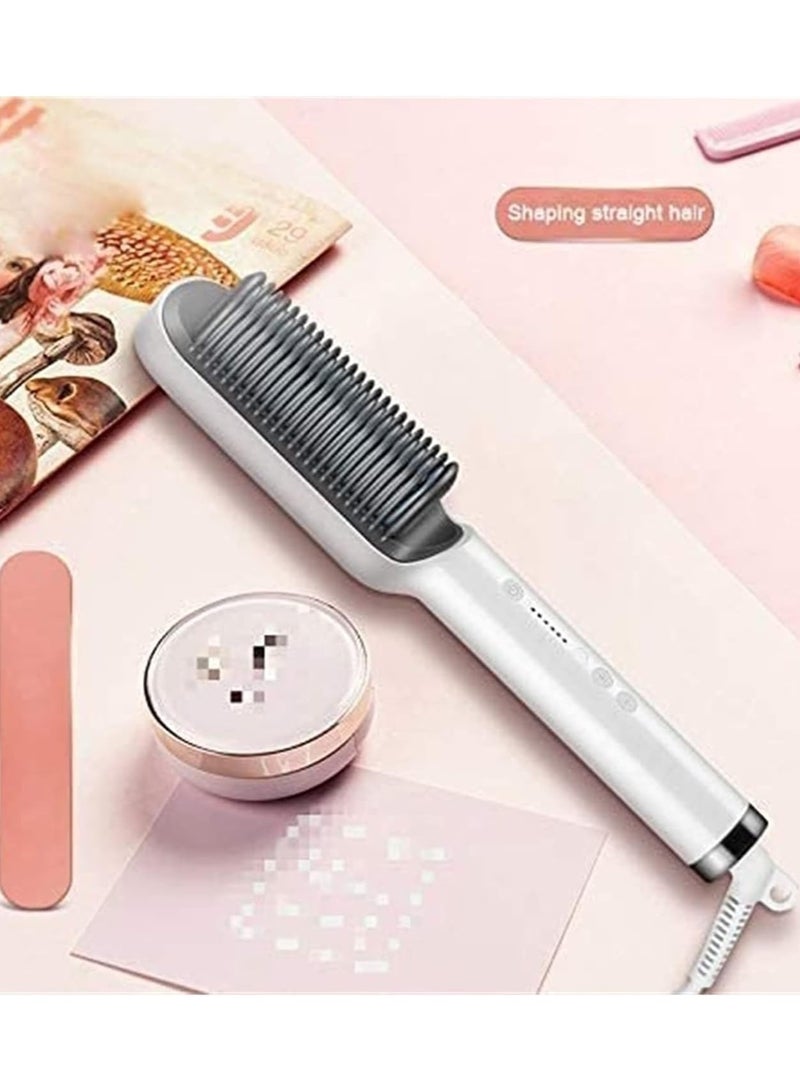 سكين فرشاة فرد الشعر الكهربائية متعددة الوظائف، مشط الحرارة - Image 3