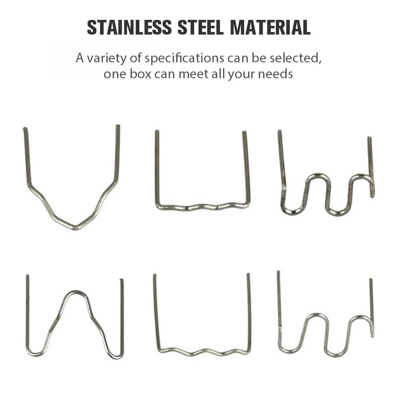 600PCS Hot Staples Welding Rods Repair Machine Stainless Steel Welding Nail for Car Bumper with Box Multiple Specification - Image 3