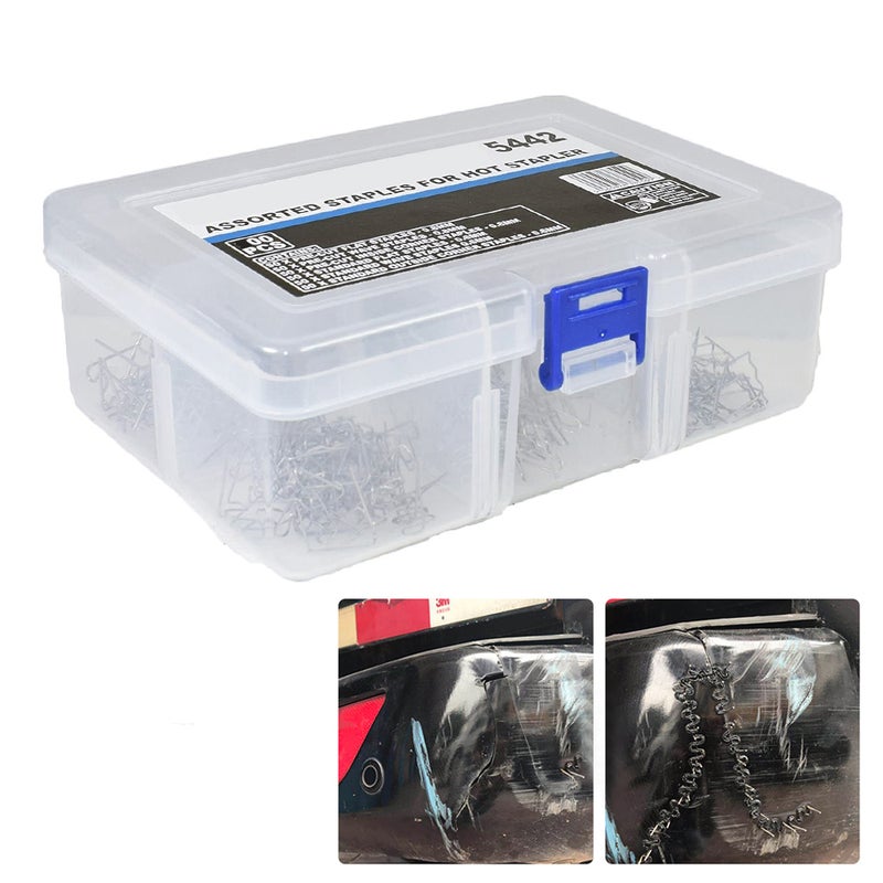 600PCS Hot Staples Welding Rods Repair Machine Stainless Steel Welding Nail for Car Bumper with Box Multiple Specification - Image 2