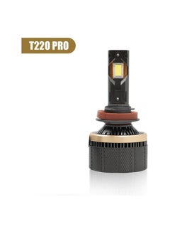 Toby's Toby's T220 Pro 440W/Pair Original Tested LED Headlight Assembly 44000 Lumens Bright Color With Temperature 6500K (H11)  - Image 2