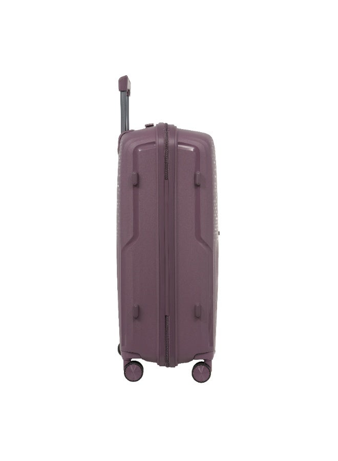 Eagle Express NEON X PP Hard Shell Luggage Set of 4 (14/20/24/28-inch) - Anti-Theft Zipper, 8 Spinner Wheels - Purple - 1 Year Warranty - Image 5