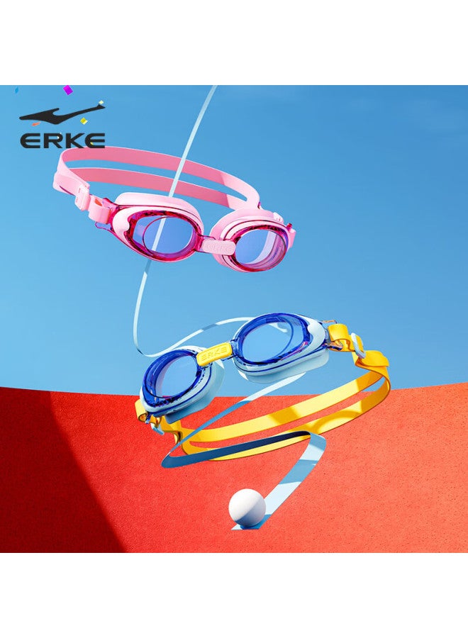 Erke Children's Small Frame Swimming Goggles For Boys And Girls, Waterproof Anti-fog High-definition Swimming Gl, Diving Blue - Image 2