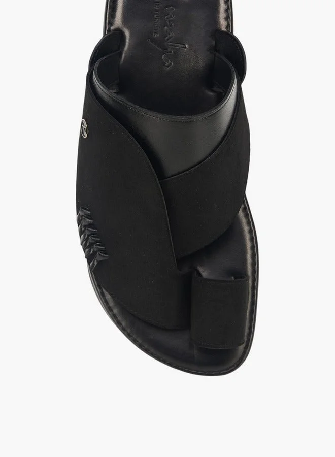 Al Waha Men's Arabic Sandals with Toe Loop - Ramadan Collection