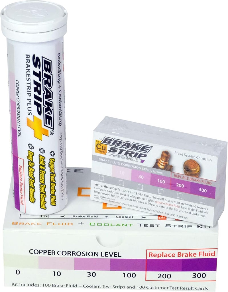 Phoenix Systems BrakeStrip Plus Service Center Kit - Brake Fluid and Coolant Test Strips - Image 1