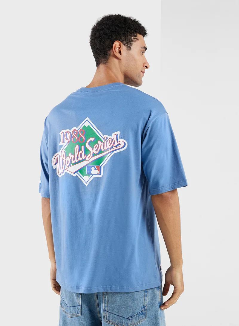 NEW ERA Los Angeles Dodgers World Series Oversized T-Shirt