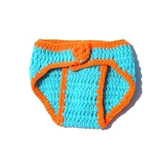 A-cool Crocheted Baby Boy Dinosaur Outfit Newborn Photography Props Handmade Knitted Photo Prop Infant Accessories (1-12 Months) - Image 4