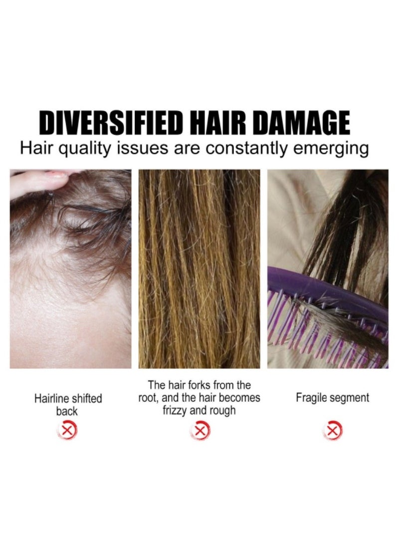 EELHOE - Rice Hair Thickness Spray Strengthens hair, repairs hair follicles and roots, prevents hair loss, solidifies hair, and thickens hair spray - Image 1