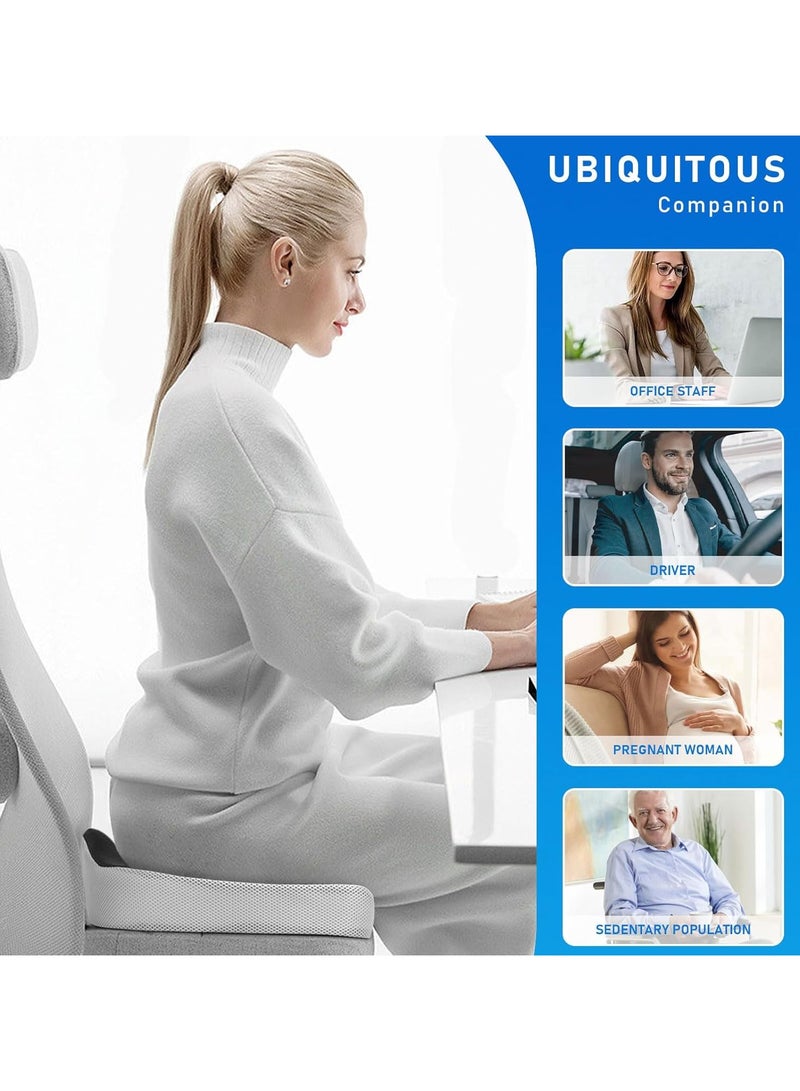 Coccyx Seat Cushion Memory Foam Ergonomic Office Seat Pad Wheelchair Car Seat Recliner Support Pad - Image 4