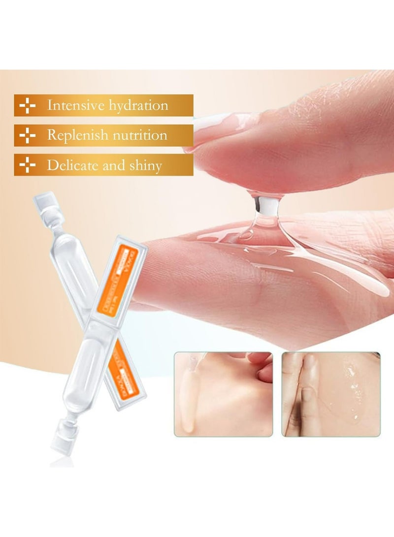 بيو أكوا فيتامين C مصل للوجه مع حمض الهيالورونيك - 1.5 مل × 30 قطعة ، مصل الوجه المرطب المشرق ، الرعاية بالبشرة بحجم السفر للبشرة المتوهجة (1.52 فلور أوز (حزمة من 1)) - Image 4