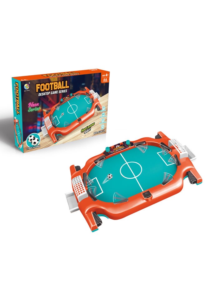Children's Desktop Football Field Basketball Billiards Desktop Game Home Parent-child Interaction Double Battle Table Boy-Color:Desktop Football Table - Image 1