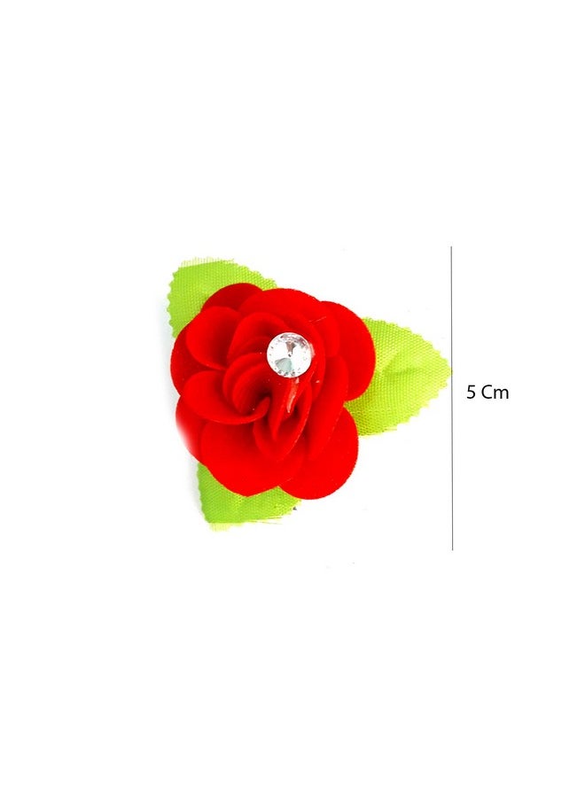 Rapidsflow - Rapidsflow® Hair Clips For Women/Flower Clips For Women/Hair Accessories For Women And Girls Set Of 6 Pc - Image 1