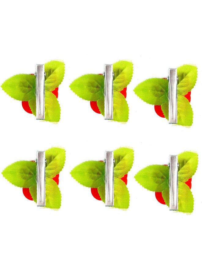 Rapidsflow - Rapidsflow® Hair Clips For Women/Flower Clips For Women/Hair Accessories For Women And Girls Set Of 6 Pc - Image 1