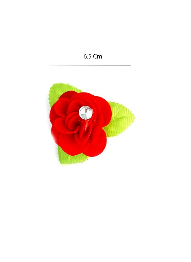 Rapidsflow - Rapidsflow® Hair Clips For Women/Flower Clips For Women/Hair Accessories For Women And Girls Set Of 6 Pc - Image 1