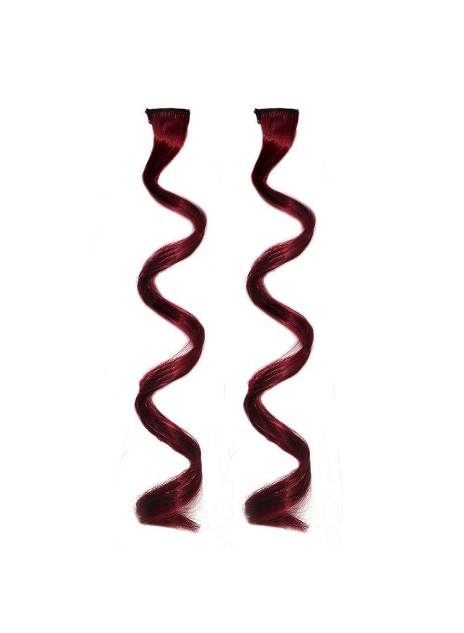 Rapidsflow Colored Hair Streak/Hair Extensions For Women And Girls Real Hair For Highlighting (4754) - Image 1