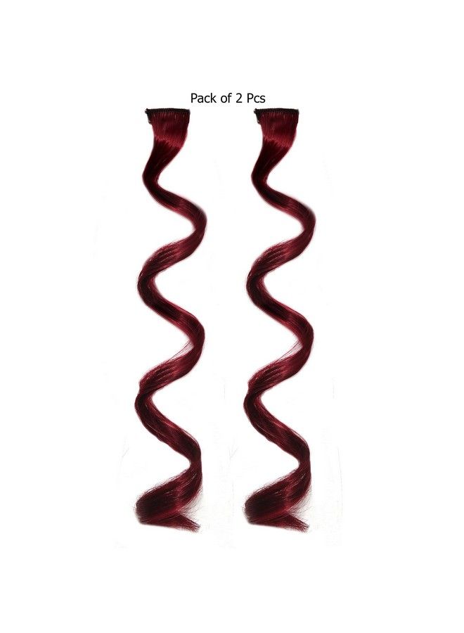 Rapidsflow Colored Hair Streak/Hair Extensions For Women And Girls Real Hair For Highlighting (4754) - Image 4