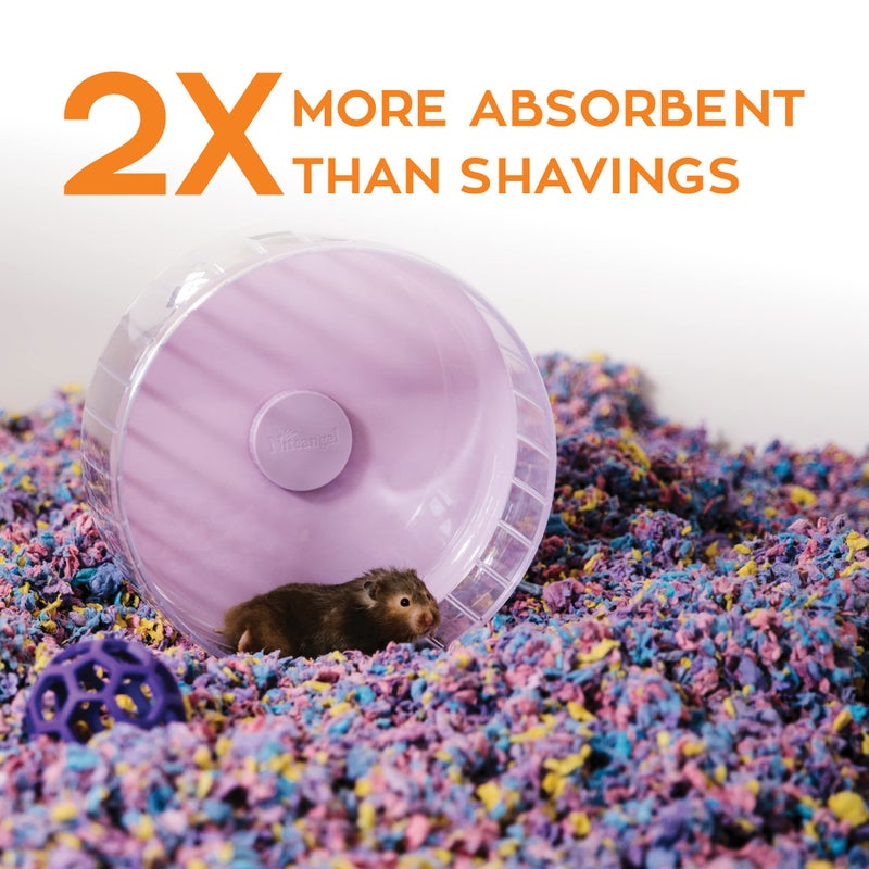 Carefresh 99% Dust-Free Confetti Natural Paper Small Pet Bedding with Odor Control, 10 L - Image 3